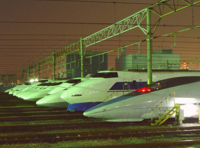 قطارات عالية السرعة في العالم
